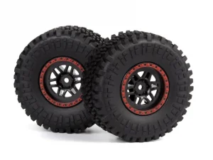 Assembled Wheel & Tyre (Red/2pcs)