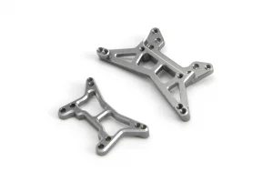 Aluminium Shock Tower Set (Front/Rear/Grey)