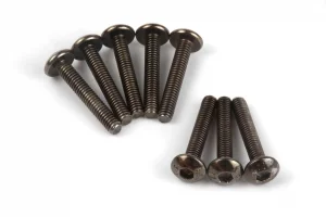 Button Head Screw M2.5x15mm (Hex/Socket/8pcs)