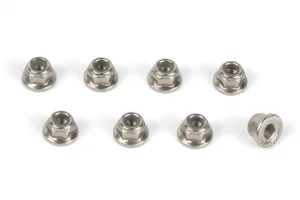 Flanged Lock Nut M4 (8)