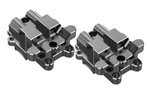 Metal Differential Housing (2pcs/Grey)
