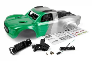 QByte SC 1:12 Printed Body - Green