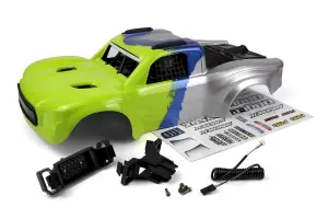 QByte SC 1:12 Printed Body - Fluoro Green