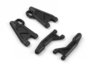 Front Suspension Arm Set (Black/4pcs)