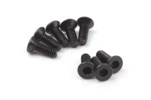 Flat Head Screw 2.0x6mm (Hex/Socket/8pcs)