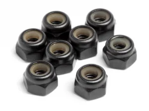 M4 Nylon Nut (8Pcs)