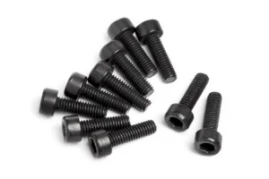 Cap Head Screw M3X10mm (2.5mm Hex Socket - 6pcs)