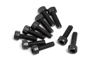 Cap Head Screw M3X10mm (2.5mm Hex Socket - 6pcs)