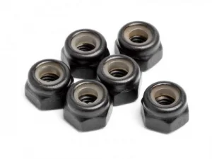 M3 Nylon Locknut (6Pcs)