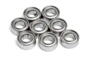 Rolling Bearing 5x10x4mm (8Pcs) Metal Shielded