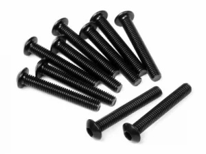 Button Head Screw M3X20mm (6 Pcs) 2mm Hex Socket