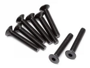 Flat Head Screw M4x25mm 8 Pcs