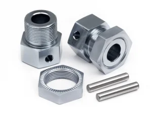 Maverick Blackout XB Wheel Adaptor, Wheel Nut and Shafts - Front