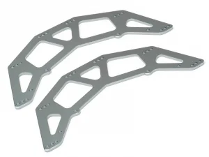 Chassis Side Plate Gunmetal 2pcs (Scout RC)
