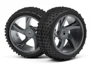 1:18 Buggy/SC Wheel and Tyre Assembly (Ion XB/SC)