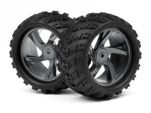 1:18 Monster Truck Wheel and Tyre Assembly (Ion MT) (Pack 2)