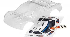Maverick Clear Short Course Body With Decals (Ion SC)