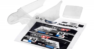 Maverick Clear Desert Truck Body With Decals (Ion Dt)