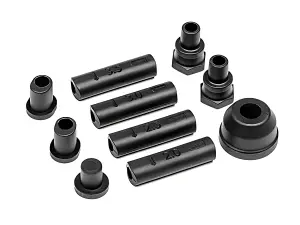Maverick Suspension Pin Mounts, Rear Hub Inserts + Shock Mounts
