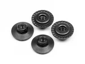 Maverick Flanged Lock Nut M5X8mm (4Pcs)