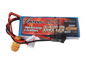 Gens Ace Hubsan H501S/H502S/H107D Transmitter LiPo - 2S 1400Mah