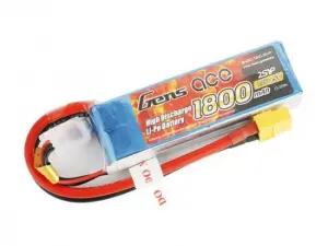 Gens Ace LiPo - 2S 7.4V 1800mAh 45C - XT60