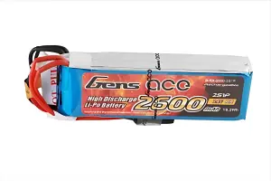 Gens Ace 2S 7.4V Transmitter LiPo - 2600mAh (Sanwa MT4/M11X/M12, Futaba T6J/T8FG/12FG)