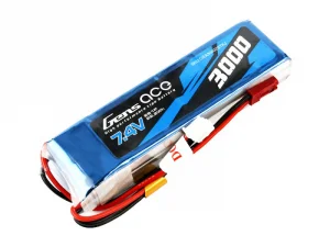 Gens Ace Transmitter LiPo - 2S 7.4V 3000mAh Tx with BEC Connector