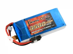Gens Ace Receiver LiPo - 2S 7.4V 3500mAh - 14x96x44mm