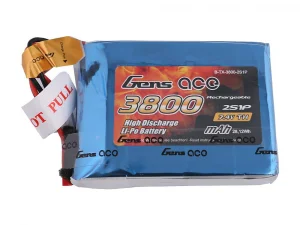 Gens Ace Transmitter LiPo - 2S 7.4v 3800mAh - BEC