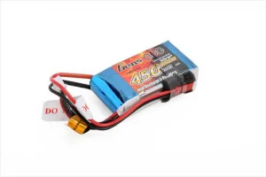 Gens Ace Soft Case 3S 11.1v 25C LiPo - 450mAh - BEC Connector