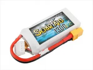 Gens Ace Soaring Series LiPo - 3S 11.1V 1300mAh 30C - XT60