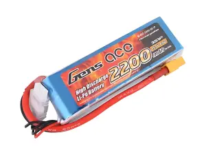 Gens Ace LiPo - 3S 11.1V 2200mAh 45C - XT60