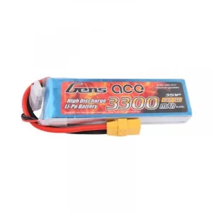 Gens Ace Soft Case 3S 11.1v 25C LiPo - 3300mAh - XT90