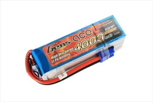 Gens Ace Soft Case 6S 22.2v 60C LiPo - 4000mAh - EC5
