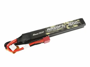 AirSoft 2S 1500mAh 25C Twin with Deans (fit Most AEG)