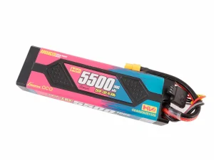 Gens Ace LiPo - Car Hard Case HV 2S 7.6V 5500mAh 100C with XT60