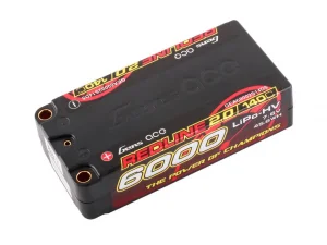 Gens Ace Redline 2.0 Race HV LiPo - 7.6V 6000mAh 140C RL2 Shorty - 5mm