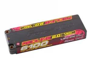 Gens Ace Redline 2.0 Race HV LiPo - 7.6V 6100mAh 140C RL2 - 5mm