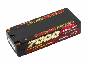 Gens Ace LiPo - HV Car Hard Case 2S1P 7.4V 7000mAh 140C RL2 with 5mm
