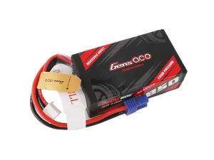 Gens Ace 2S 7.4V LiPo - 850mAh 60C with EC2