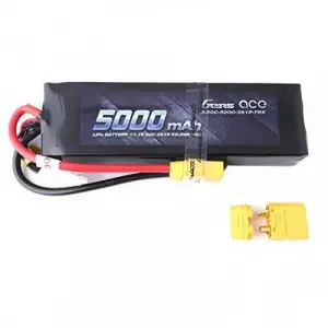 Gens Ace Soft Case 3S 11.1v LiPo 5000mAh 60C - XT90