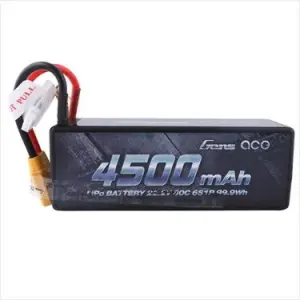 Gens Ace Hard Case LiPo - 6S 22.2V 4500mAh 60C - XT90