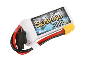 Gens Ace G-Tech Soaring LiPo - 2S 7.4V 1000mAh 30C with XT60