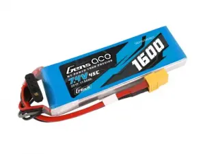 Gens Ace G-Tech LiPo - 2S 7.4V 1600mAh 45C with XT60