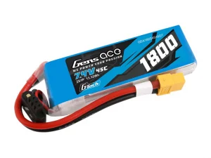Gens Ace LiPo - G-Tech 2S 7.4V 1800mAh 45C with XT60