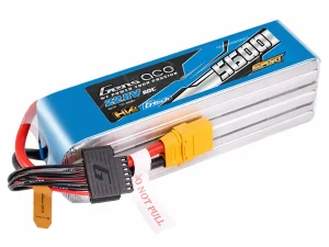 Gens Ace G-Tech Sport HV LiPo - 6S 22.2V 5600mAh 80C with XT90