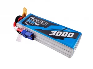 Gens Ace G-Tech LiPo - 6S 22.2V 3000mAh 60C with EC5