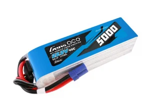 Gens Ace G-Tech LiPo - 6S 22.2V 5000mAh 45C with EC5