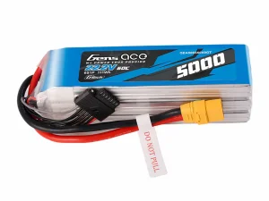 Gens Ace G-Tech LiPo - 6S 22.2V 5000mAh 60C with XT90
